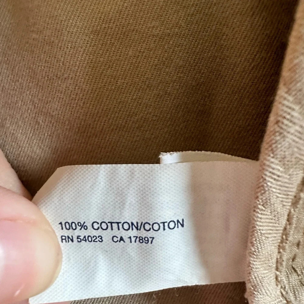 Gap khaki cotton utility jacket, size small - Picture 6 of 8